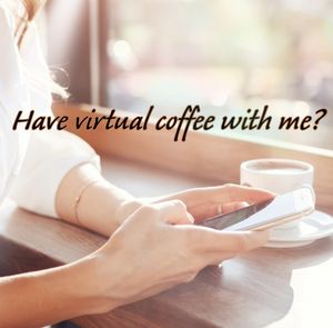 I will have a text session while getting coffee