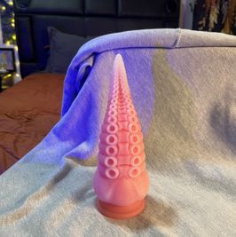 7 inch pink tentacle dildo
