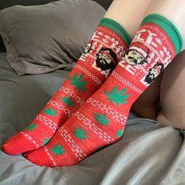Happy HoliDaze Socks
