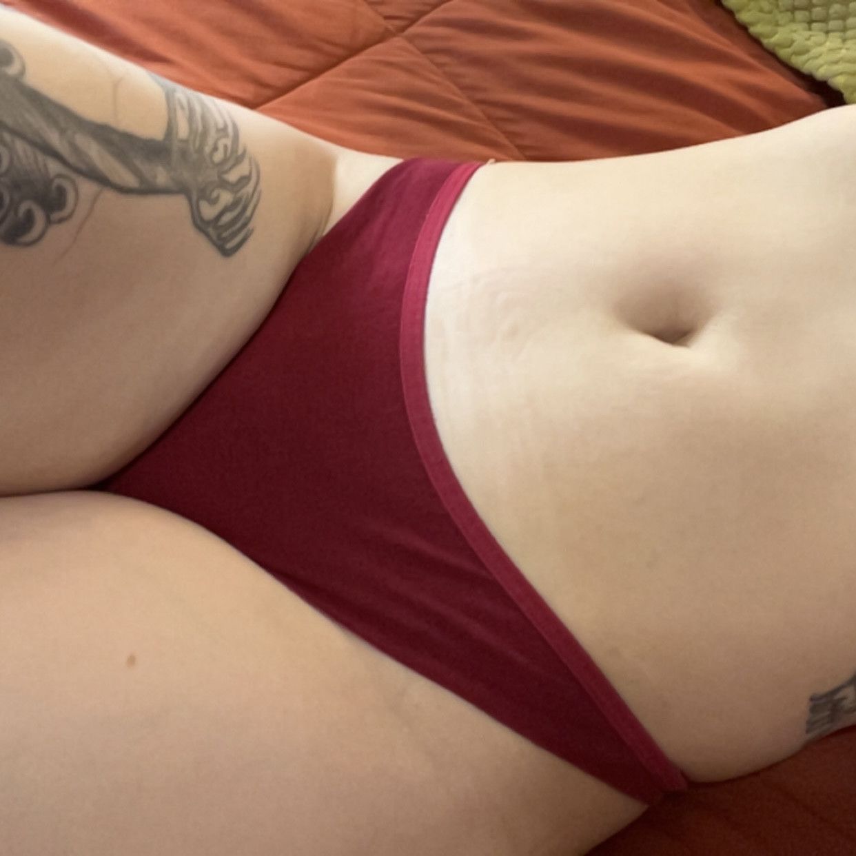 Red Thong Panties