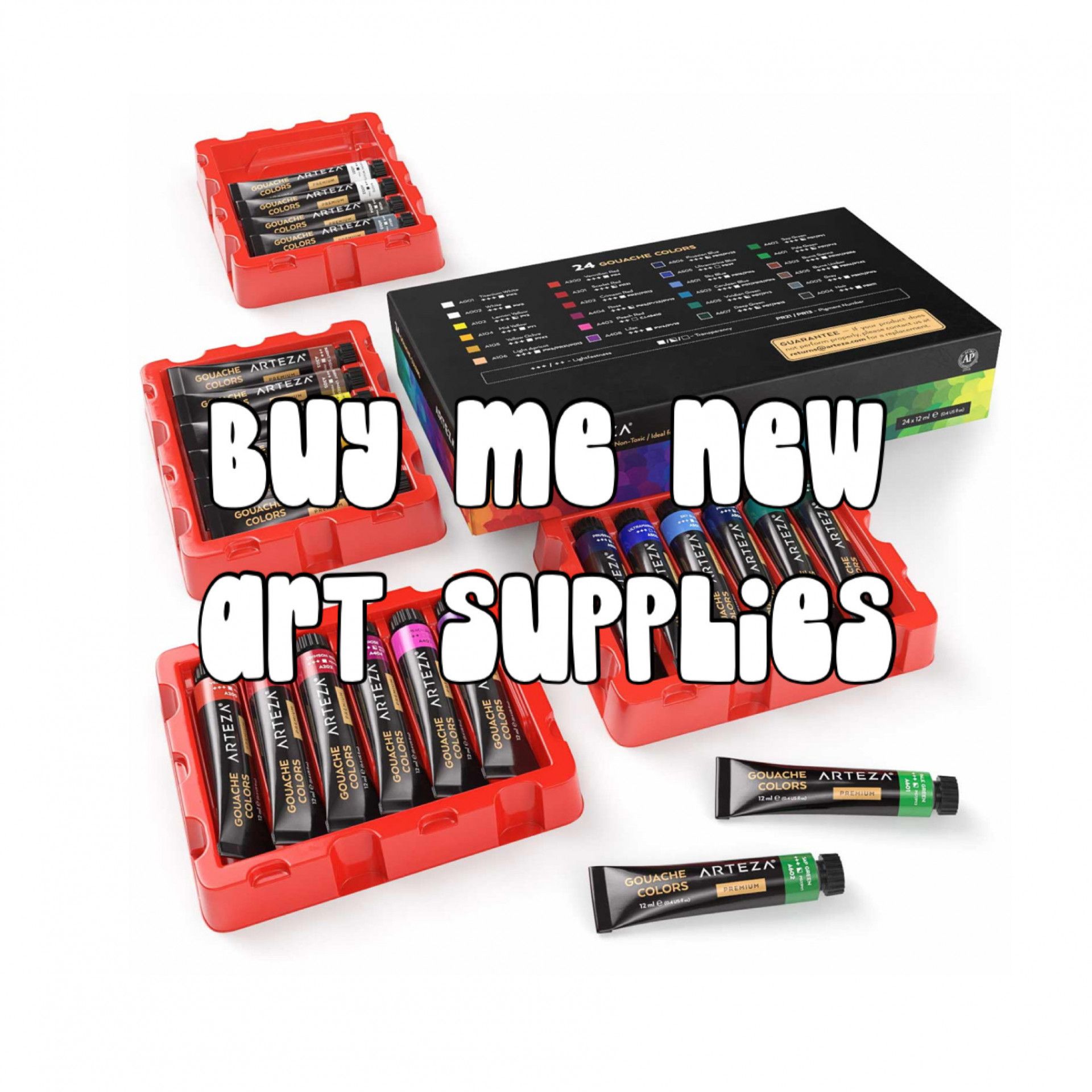 Fund New Art Supplies PAINT