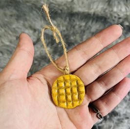 Handmade Peanut Butter Cookie Ornament