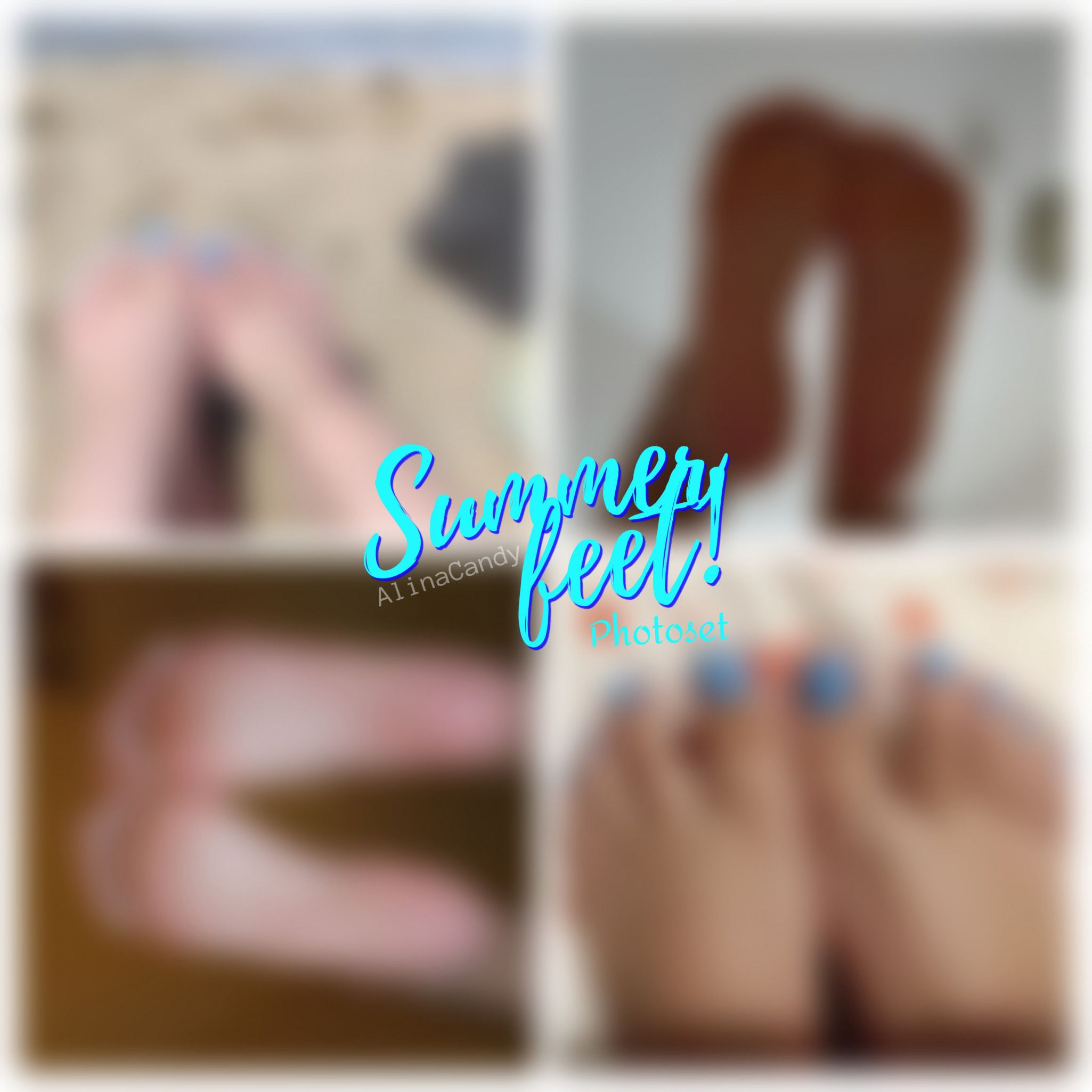 Vacation Feet Photoset