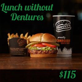 Lunch without dentures