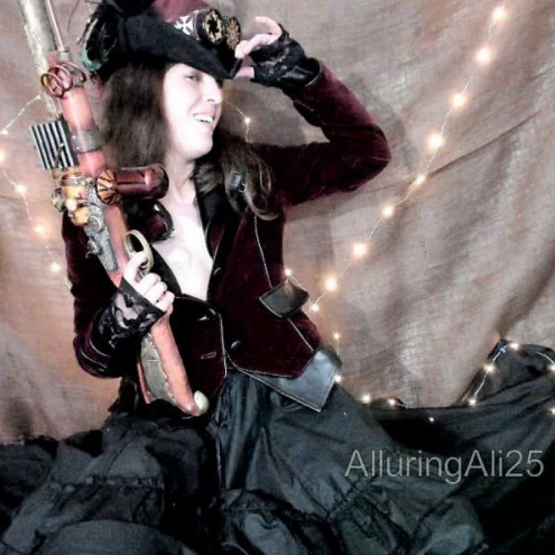 Steampunk Buccaneer Photo Set of 50