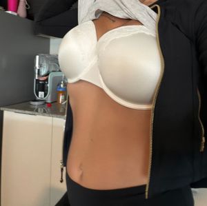 Sexy white bra