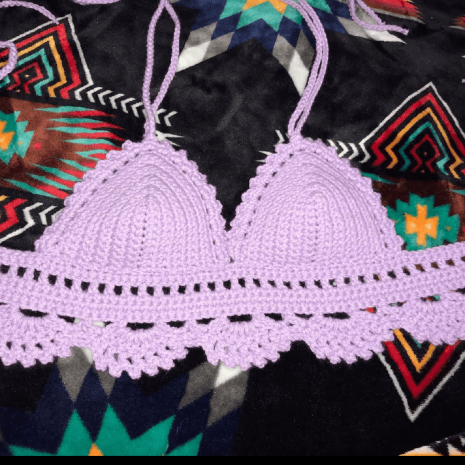 Crotchet bikini tops