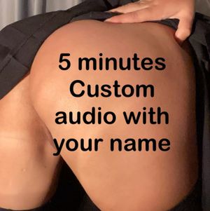 Custom audio with your name