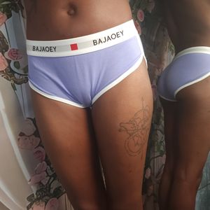 Purple boy shorts