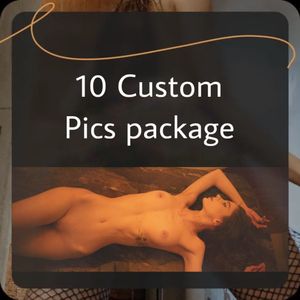10 Custom pics Package