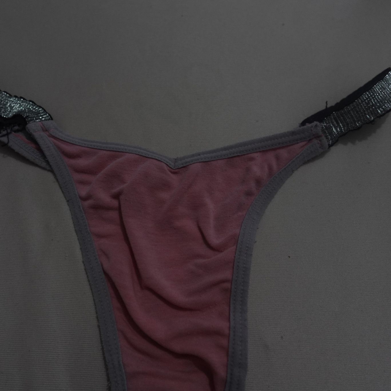 My Pink panties that I wore for 1 week