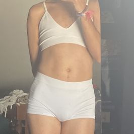 White Underwear Set