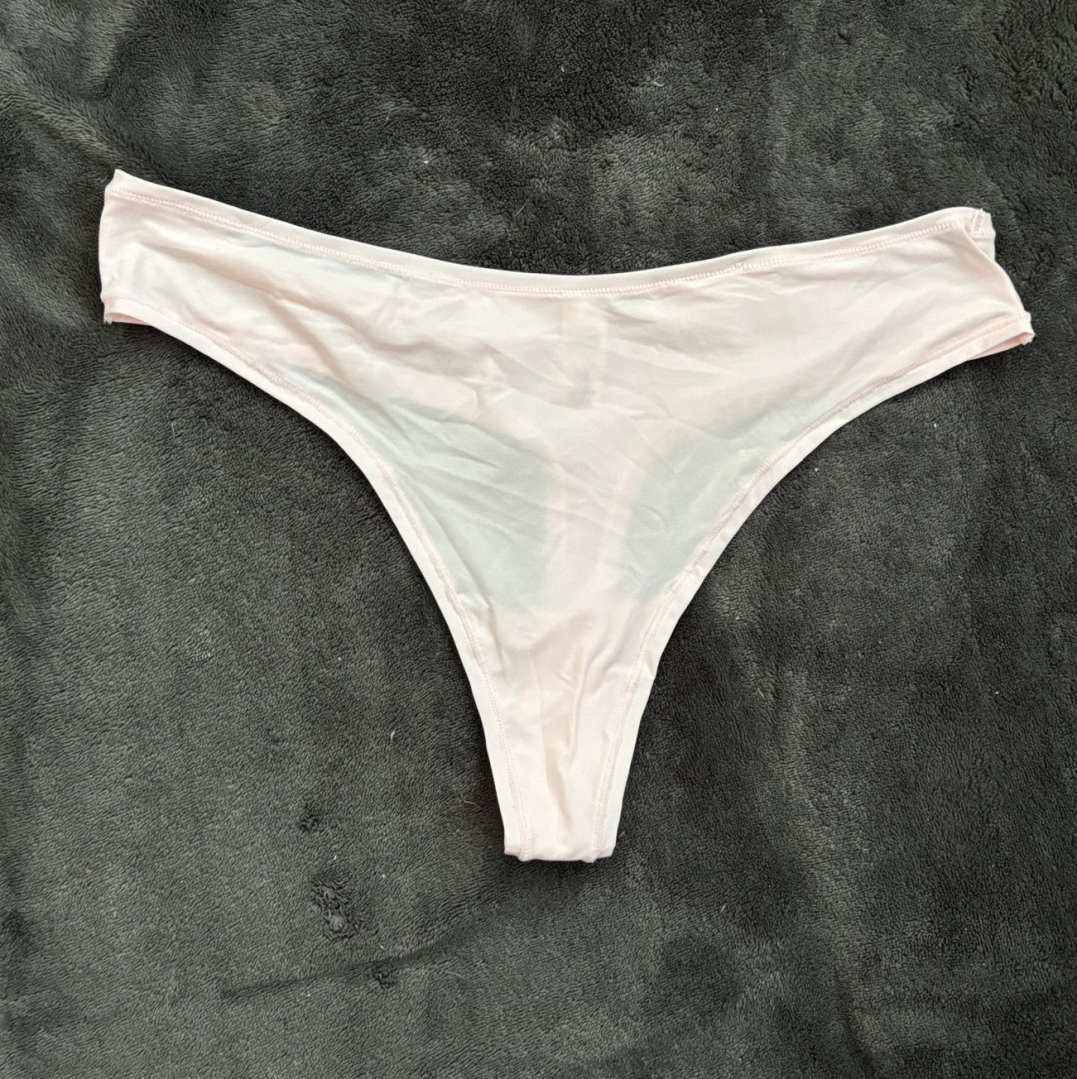 Soft light weight pink thong