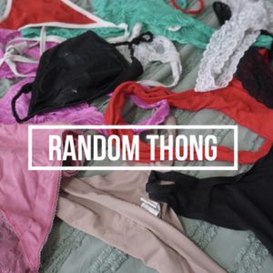 Buy a random used thong from me