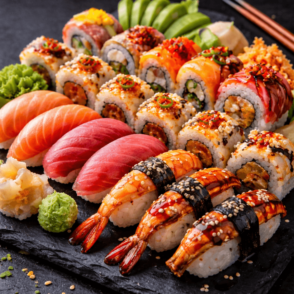 Spoil me whit my fav food