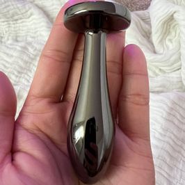 Blue Jewel Butt Plug