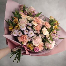 To give me a bouquet