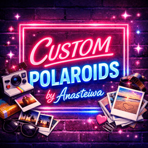 5 Custom Polaroids Photo