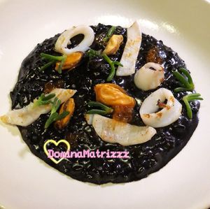 Black Ink Seafood Risotto
