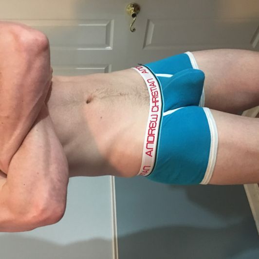 Used Andrew Christian boxer briefs