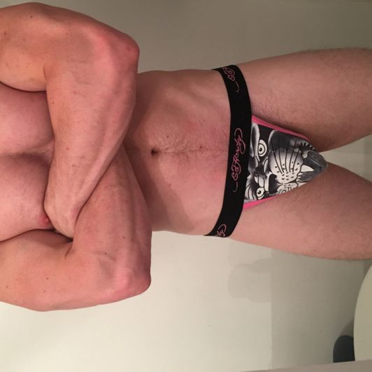 Used Ed Hardy thong