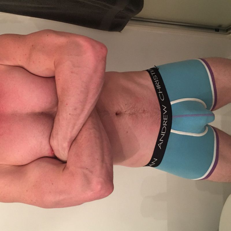 Used Andrew Christian boxer briefs