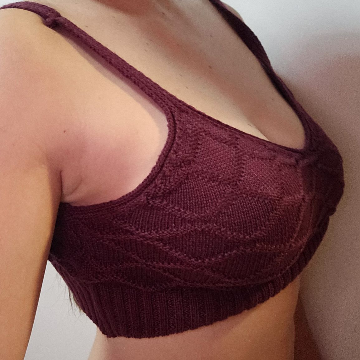 SFW red color Bra  Personal Clothing Item