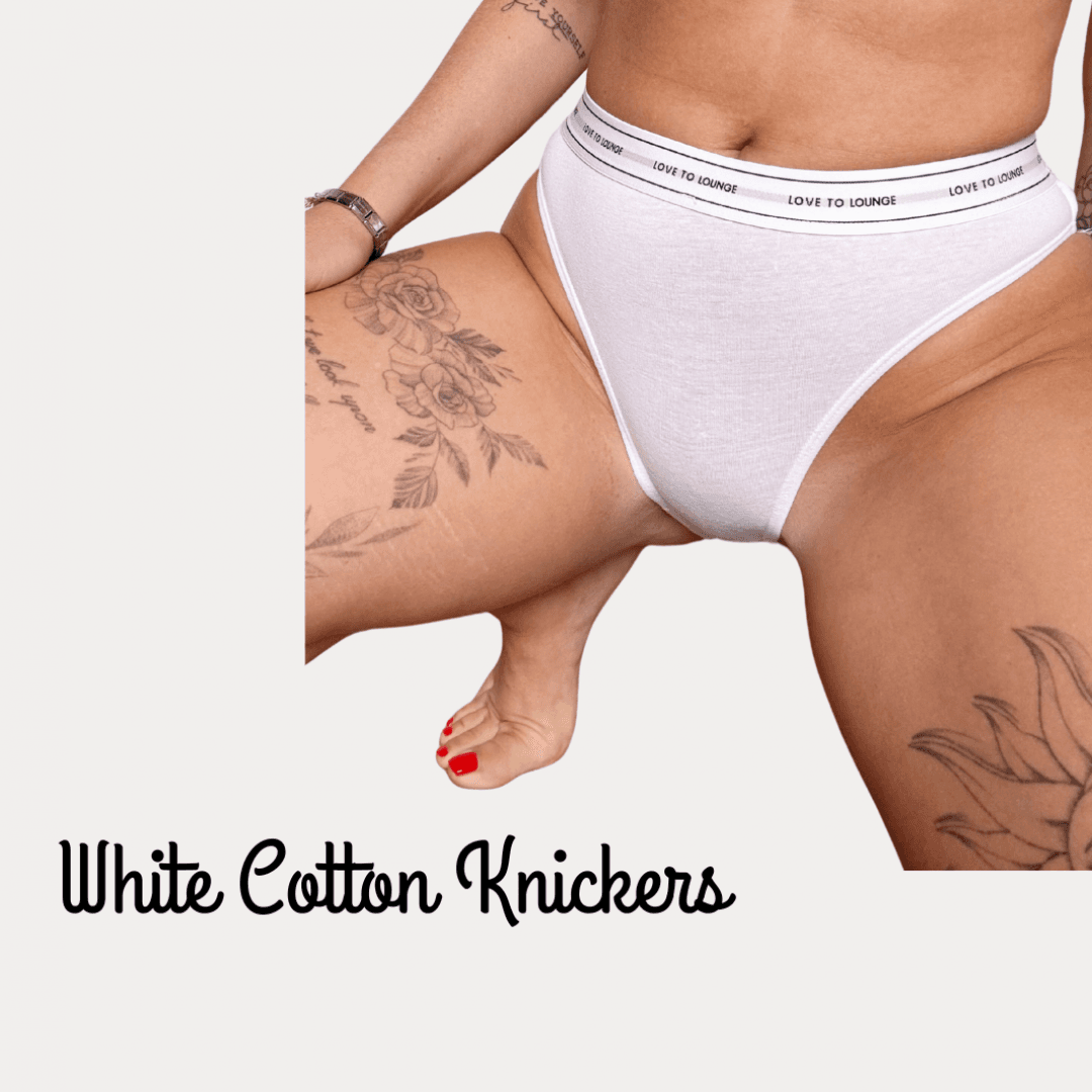 White Cotton Knickers