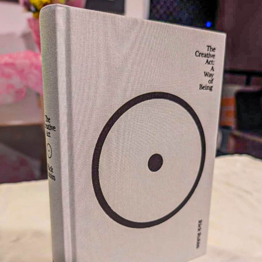 Book The Creative Act by Rick Rubin