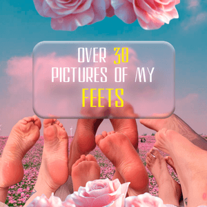 MY FEETS PHOTOSHOT WITH OVER 30 PICS OF THEM