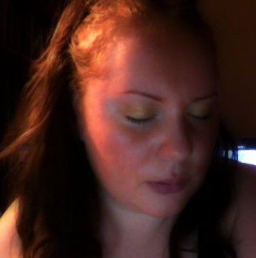 Lock of my natural red hair