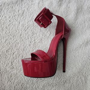 Red Platfor High heels