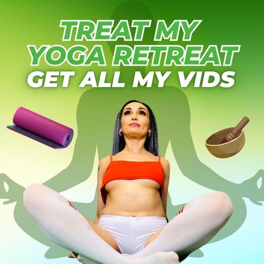 GET ALL MY VIDS FOR YOGA RETREAT