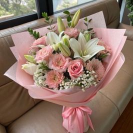 bouquet of flowers for me