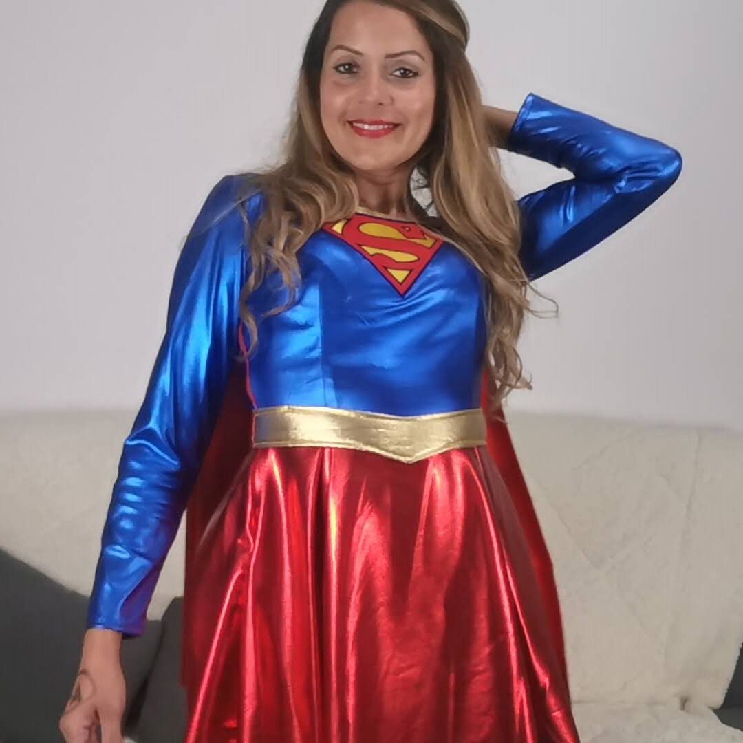 My SuperGirl Costme