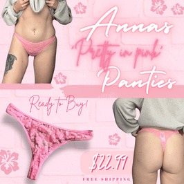 Annas Pretty In Pink Panties