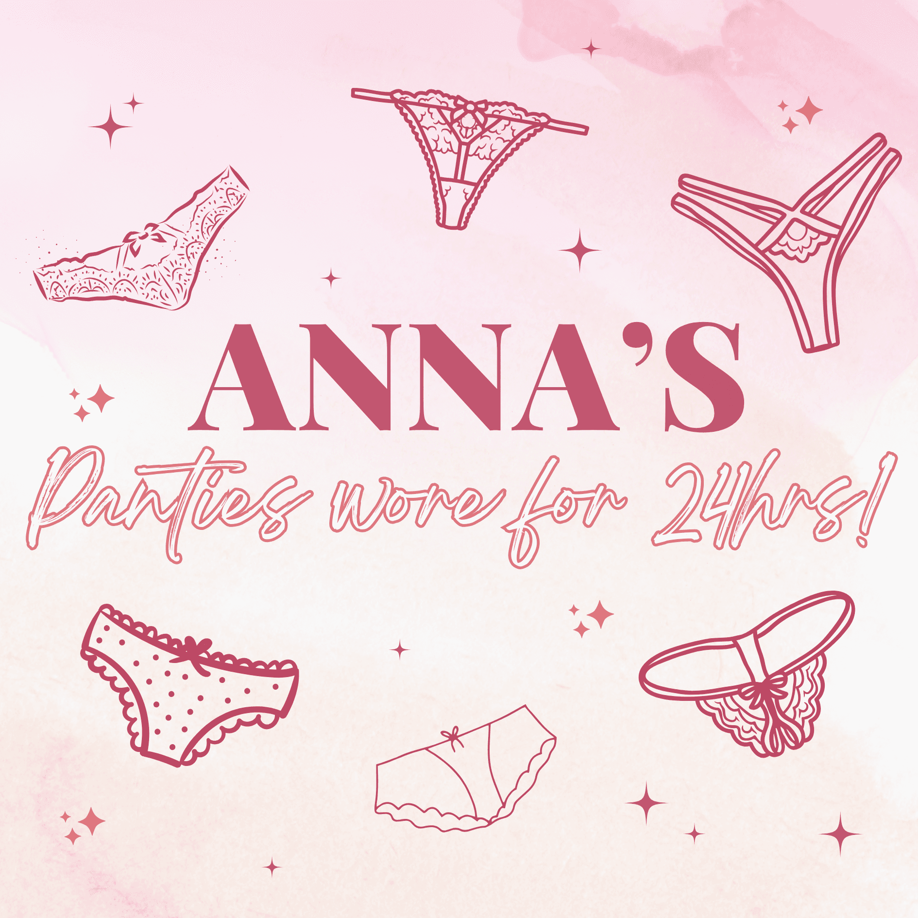 Panties Worn for 24hrs Before Shipping!