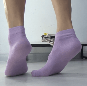 Purple socks
