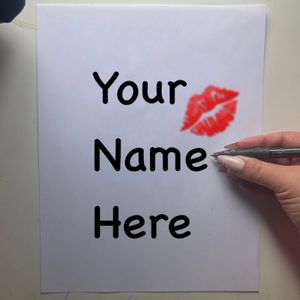 Handwritten Name CANADA