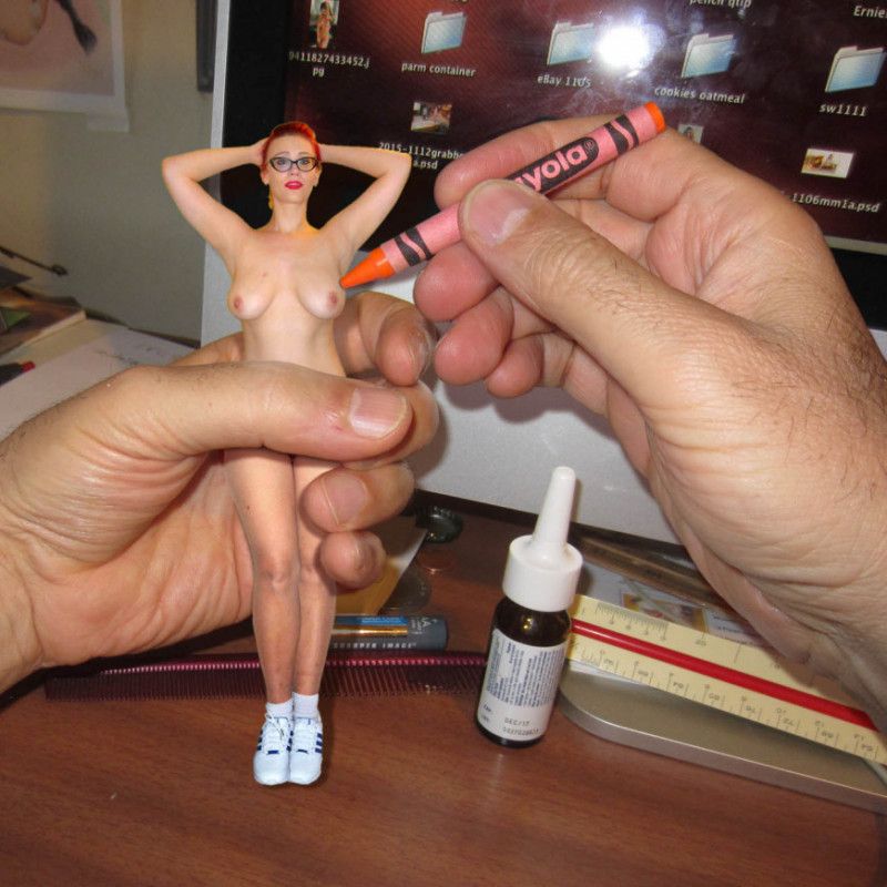 Shrinking and Shrunken Woman Pics 2