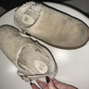 Platform Slippers WELL WORN From My Personal Collection