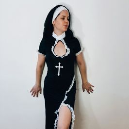 Hot Nun Anna Costume