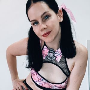 Hot worn schoolgirl costume