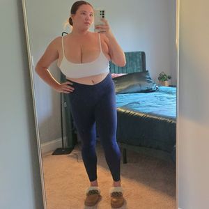 Dark Blue Workout Leggings