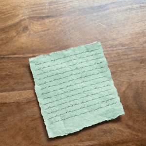 Custom Handwritten Poems on Unique Scented Paper