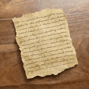 Custom Handwritten Poems on Unique Scented Paper