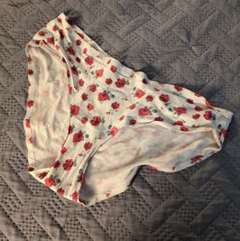 Pretty rose print bikinis