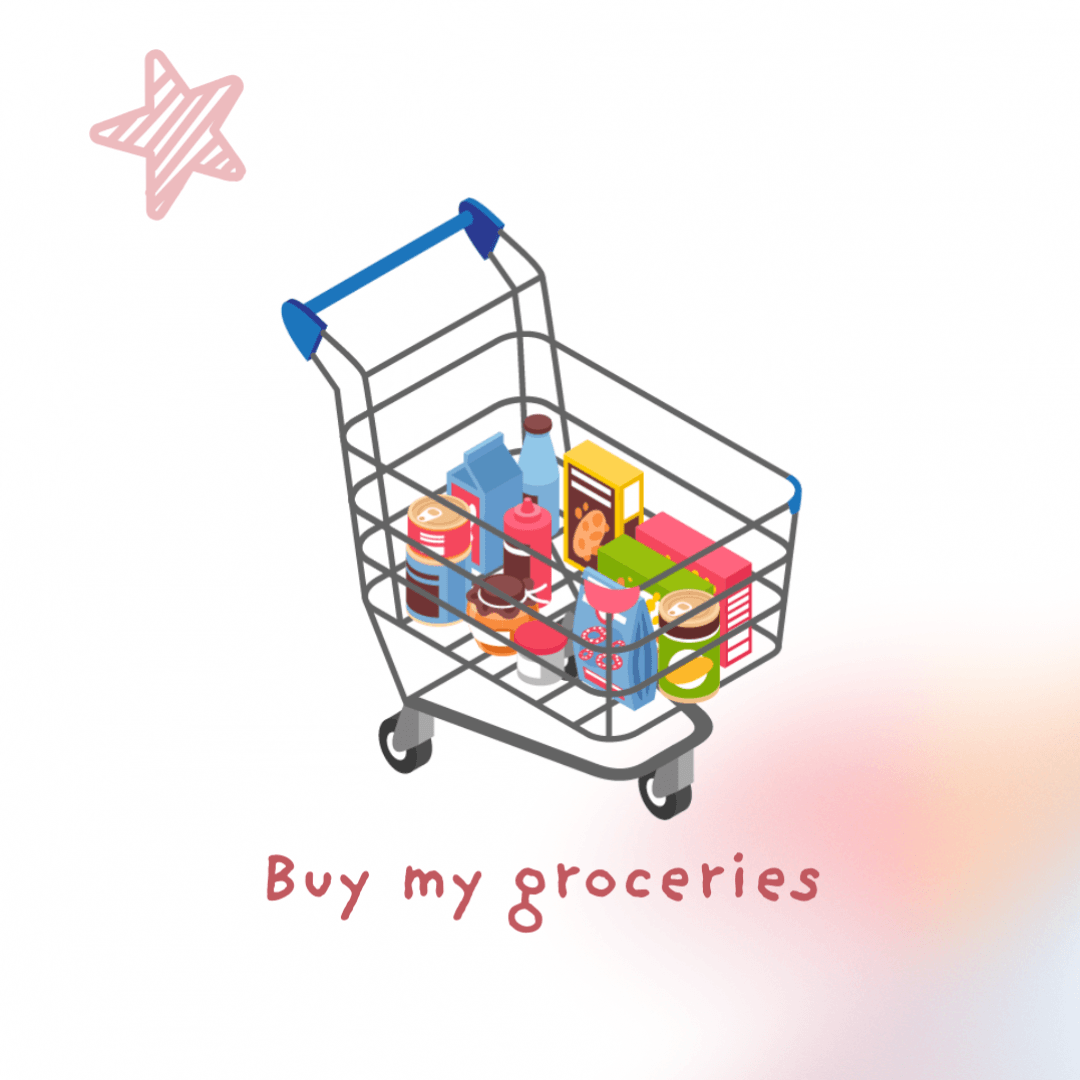 Buy me groceries