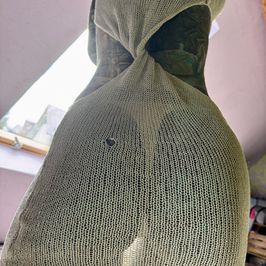 Worn croched dress  see through!