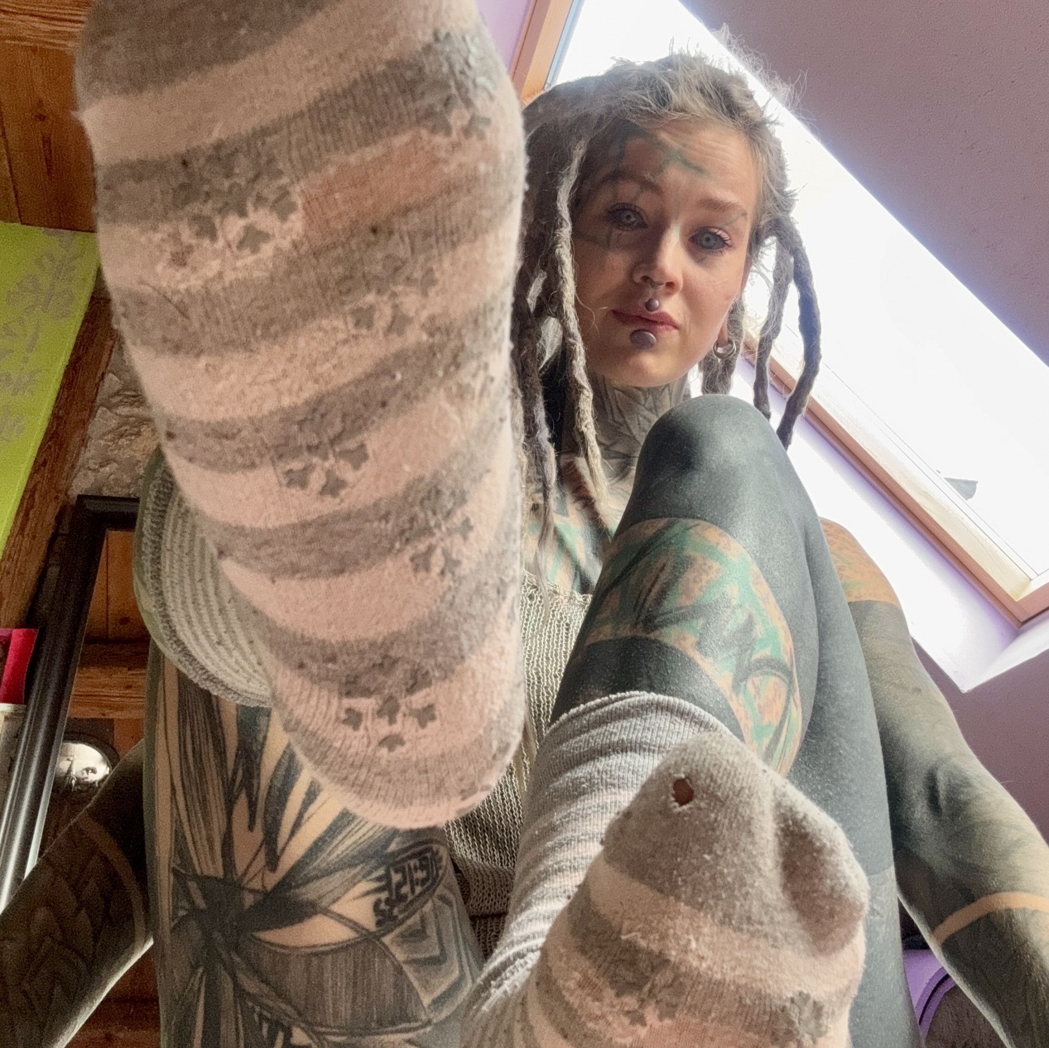 WORN SOCKS